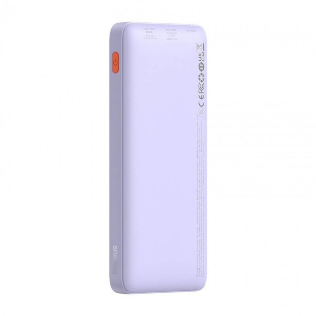 Baseus Airpow Lithium polymer power bank 10000 mAh 20 W Purple