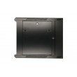 Extralink Rackmount cabinet 12U 600x600 AZH Black wall mounted, swing type