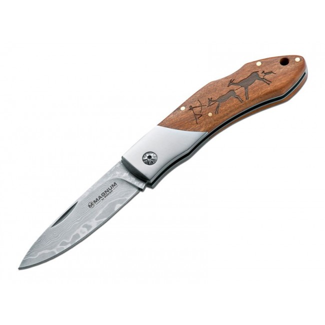 Magnum Caveman Damast Knife