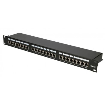 Extralink CAT6 STP V2 | Patchpanel | 24 Ports