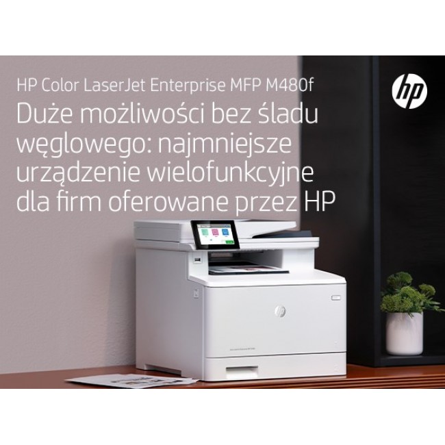 HP Color LaserJet Enterprise LaserJet Enterprise M480f Multifunction Color Printer, Ethernet Only Copier, Scanner