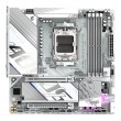 GIGABYTE X870M AORUS ELITE WIFI7 ICE Motherboard - Supports AMD Ryzen 9000 CPUs, 14+2+2 Phases Digital VRM, up to 8200Hz DDR5 (O.C), 1xPCIe 5.0 + 1xPCIe 4.0, Wi-Fi 7, 2.5 GbE LAN, USB 4