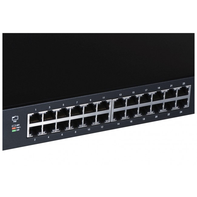 Ubiquiti ES-24-250W network switch Managed L2/L3 Gigabit Ethernet (10/100/1000) Power over Ethernet (PoE) 1U Black Ubiquiti ES-24-250W network switch Managed L2/L3 Gigabit Ethernet (10/100/1000) Power over Ethernet (PoE) 1U Black