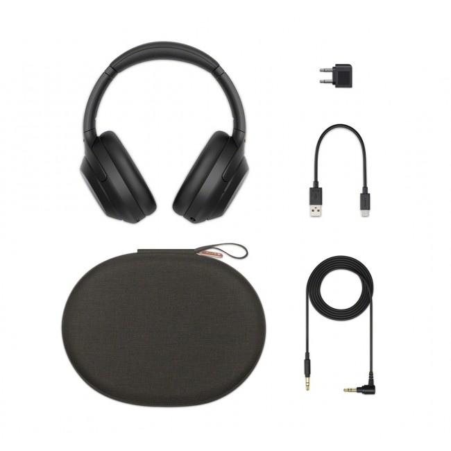 Sony WH-1000XM4 Headphones Wireless Head-band Calls/Music USB Type-C Bluetooth Black Sony WH-1000XM4 Headphones Wireless Head-band Calls/Music USB Type-C Bluetooth Black