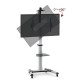 Techly Floor Support Trolley for LCD / LED / Plasma 37-70 with Shelf Techly Floor Support Trolley for LCD / LED / Plasma 37-70 with Shelf