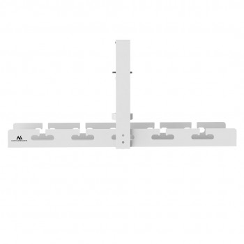 Maclean under-desk cable organizer, max. load 5kg, white, MC-105 W