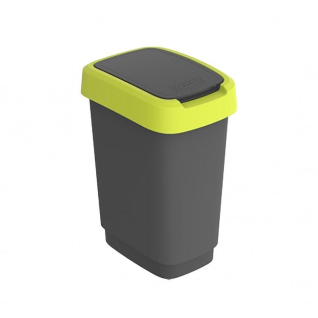 ROTHO Twist Lime - trash bin 50l ROTHO Twist Lime - trash bin 50l