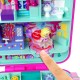 Polly Pocket Doll & Playset, Mattel 80th Heritage Compact, Doll House with Celebration Theme, 1 Pet and Furniture Polly Pocket Doll & Playset, Mattel 80th Heritage Compact, Doll House with Celebration Theme, 1 Pet and Furniture