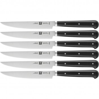 Set of 6 Zwilling steak knives - 12 cm