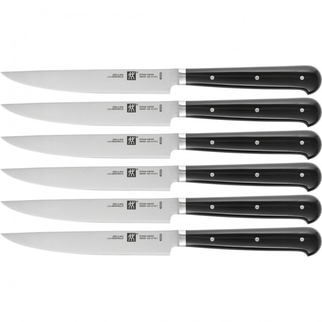 Set of 6 Zwilling steak knives - 12 cm Set of 6 Zwilling steak knives - 12 cm