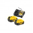 DeWalt DCB1104P2-QW Set charger DCB1104 + 2 batteries DCB184 18 V 5 Ah DeWalt DCB1104P2-QW Set charger DCB1104 + 2 batteries DCB184 18 V 5 Ah