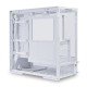 Lian Li LANCOOL 207 PC Case, Midi-Tower, ATX, Tempered Glass - white