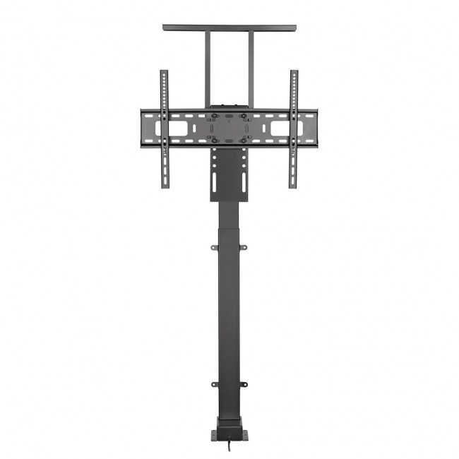 Maclean MC-866T Smart Motorized Electric TV Lift TUYA Mobile App Floor Mount Bracket Alexa Google Home 37''-80'' 60kg Cabinet VESA (EU plug)