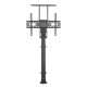 Maclean MC-866T Smart Motorized Electric TV Lift TUYA Mobile App Floor Mount Bracket Alexa Google Home 37''-80'' 60kg Cabinet VESA (EU plug)