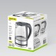 Maestro MR-062-Black Glass Electric Kettle 1,2 L