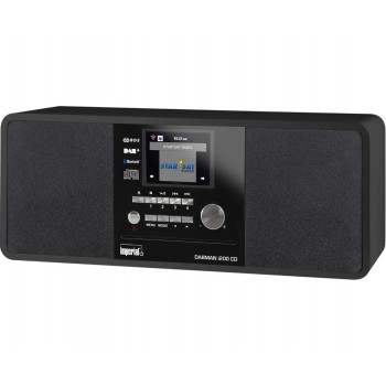 REHAU IMPERIAL DABMAN i200 CD Digital 20 W DAB+, FM, UKW Black MP3 playback