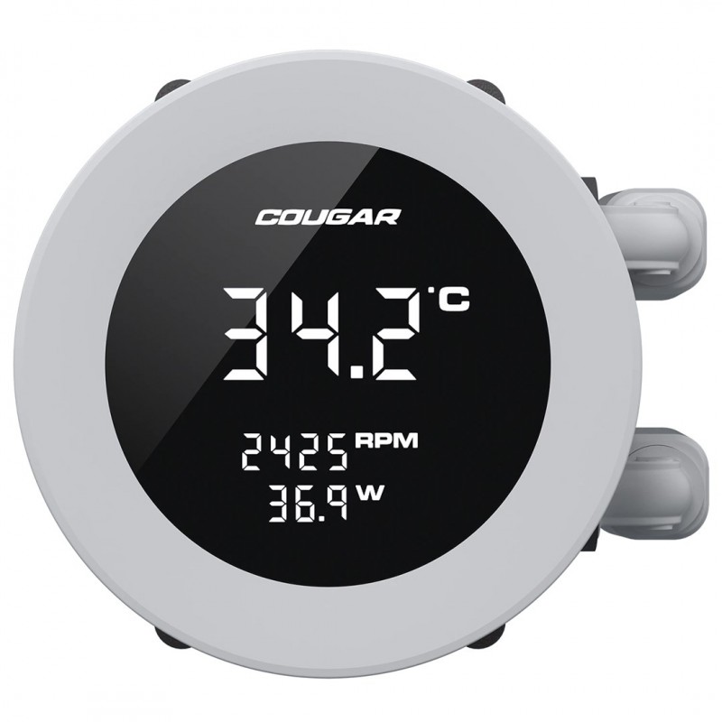 COUGAR Poseidon Vistek 360 CPU Water Cooling, ARGB, White