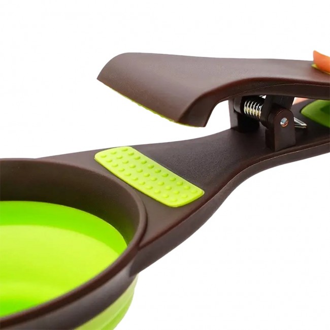 JOHN DOG foldable food scoop with clip S - 118ml
