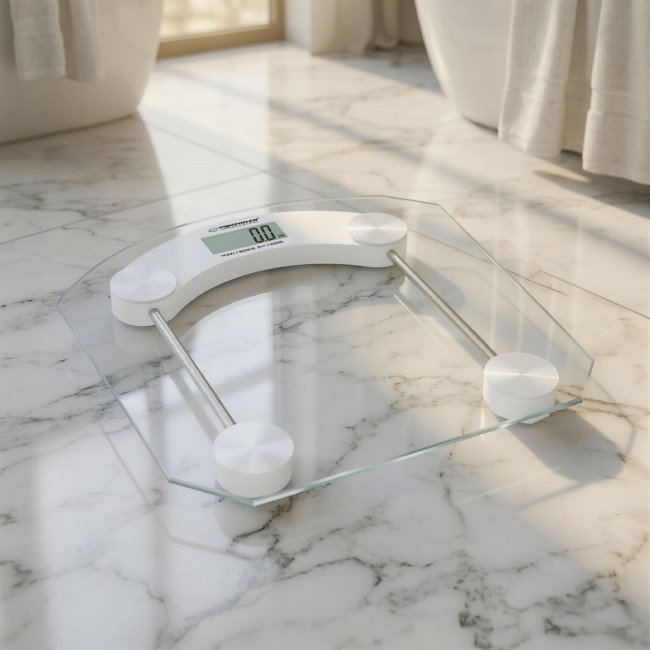 Esperanza EBS008W personal scale Electronic personal scale Rectangle White Esperanza EBS008W personal scale Electronic personal scale Rectangle White