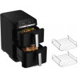 Tefal Easy Fry EY7568 Double 10 L Stand-alone 2700 W Hot air fryer Black