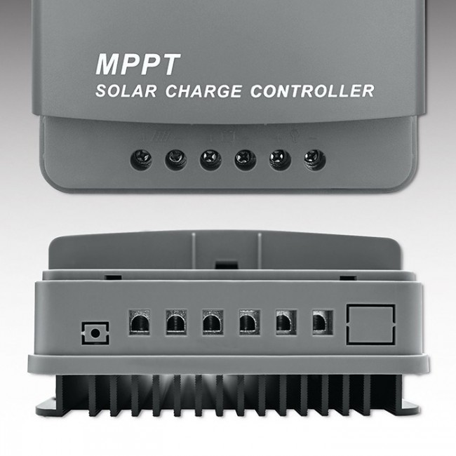Qoltec Solarny regulator adowania MPPT z czujnikiem temperatury 10A |12V / 24V | LCD | 2 x USB | Bluetooth | APP | GEL | LiFePO4