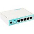 Mikrotik RB750GR3 wired router Gigabit Ethernet Turquoise, White