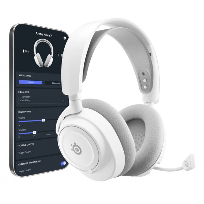 SteelSeries Headphones Arctis Nova 7X Gen 2, White