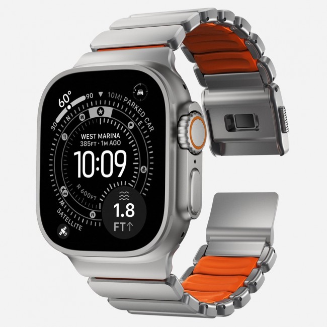 Nomad Stratos Band Natural Titanium
