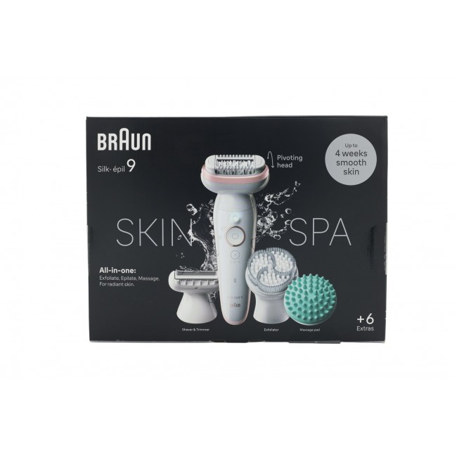 Braun Silk- pil 9 SkinSpa 40 tweezers Rose gold, White