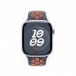 Apple MYJX3ZM/A smart wearable accessory Band Blue, Orange Fluoroelastomer