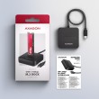 Axagon ADSA-M2C11L USB-C 10Gbps M.2 NVMe SSD Docking Station