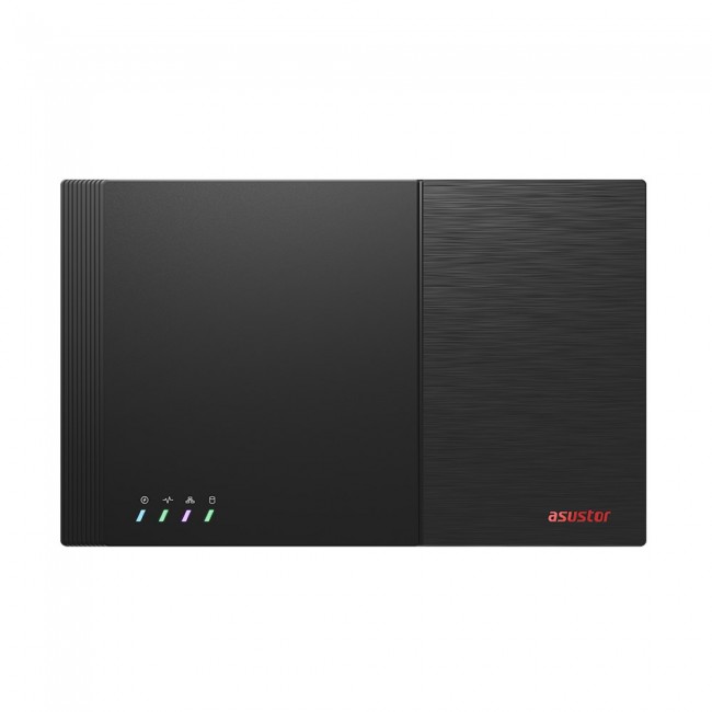 Asustor FS6712X NAS/storage server Compact Intel Celeron N5105 4 GB DDR4 0 TB Black