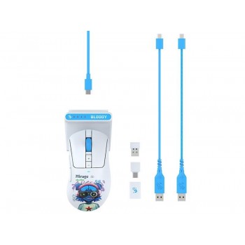 Mysz bezprzewodowa A4Tech Bloody R73 ULTRA DUO Nyx Mirage