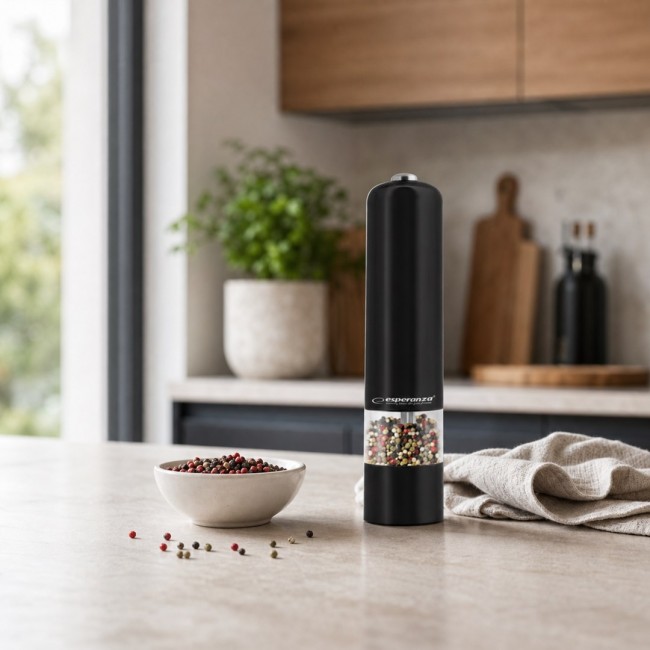 Esperanza EKP001K Black pepper mill