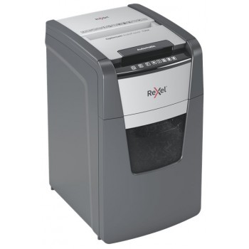 Rexel Optimum AutoFeed+ 130X paper shredder Cross shredding 55 dB 22 cm Black, Silver