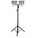 VOLTENO REFLEKTOR LED STATYW 2x40W CZARNY VOLTENO REFLEKTOR LED STATYW 2x40W CZARNY