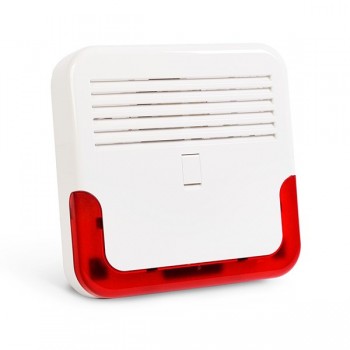 Satel SD-6000 R siren Wireless siren Indoor Red, White