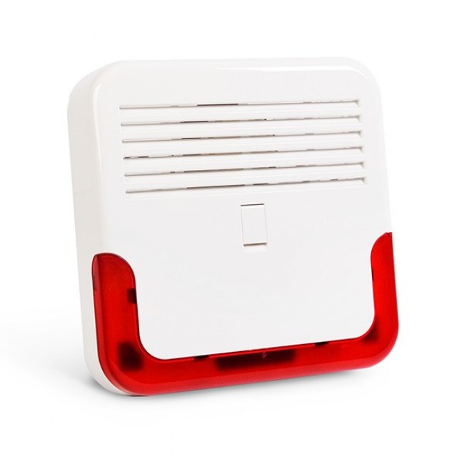 Satel SD-6000 R siren Wireless siren Indoor Red, White Satel SD-6000 R siren Wireless siren Indoor Red, White