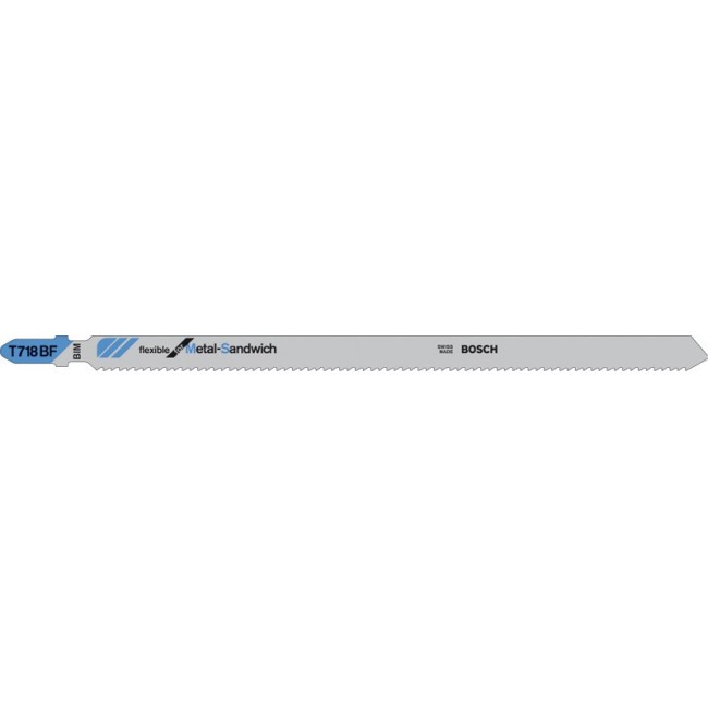 Bosch T 718 BF Flexible for Metal-Sandwich Jigsaw Blades Bosch T 718 BF Flexible for Metal-Sandwich Jigsaw Blades