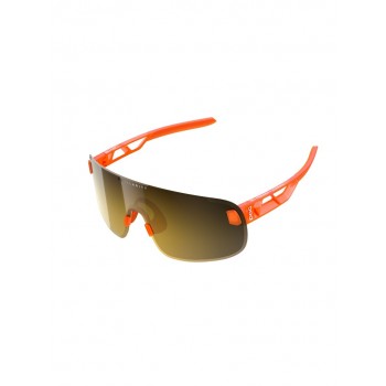 Cycling glasses POC Elicit - fluo orange/clarity road/gold