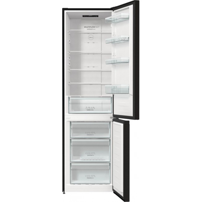 Gorenje NRK6202EBXL4 fridge-freezer Freestanding 331 L E Black Gorenje NRK6202EBXL4 fridge-freezer Freestanding 331 L E Black