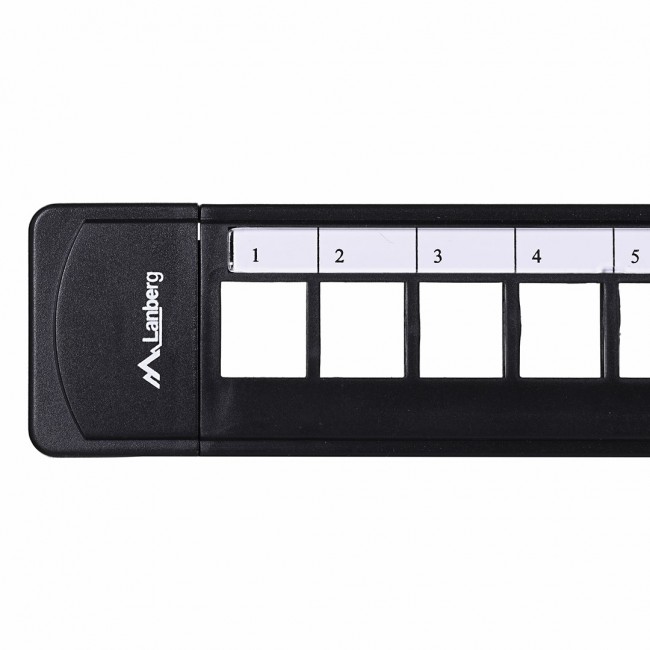 Lanberg PPKS-1124-B patch panel 1U Lanberg PPKS-1124-B patch panel 1U