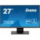 iiyama ProLite 27 Optical Bonded PCAP 10pt touchscreen monitor with IPS panel technology, edge-to-edge glass design and Anti-Glare coating