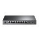 TP-Link JetStream 8-Port Gigabit Smart PoE+ Switch with 2 SFP Slots TP-Link JetStream 8-Port Gigabit Smart PoE+ Switch with 2 SFP Slots