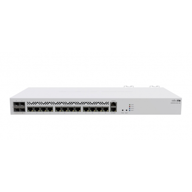 Mikrotik CCR2116-12G-4S+ wired router Gigabit Ethernet White Mikrotik CCR2116-12G-4S+ wired router Gigabit Ethernet White