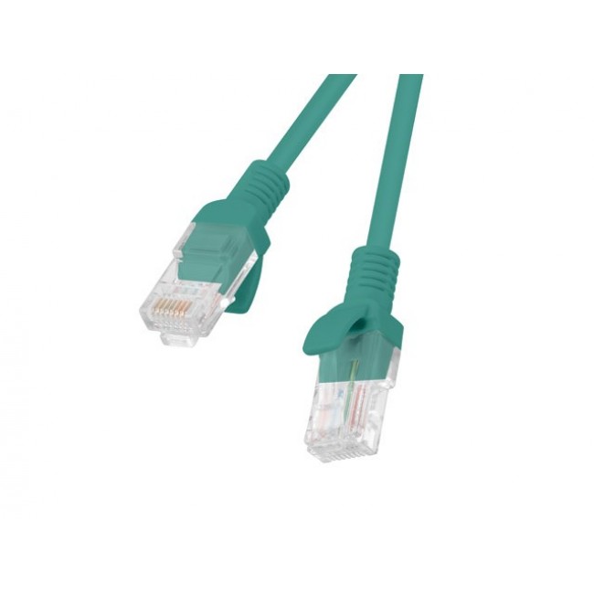 PATCHCORD KAT.6 UTP 3M ZIELONY FLUKE PASSED LANBERG 10-PACK PATCHCORD KAT.6 UTP 3M ZIELONY FLUKE PASSED LANBERG 10-PACK
