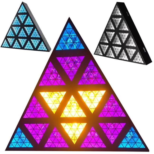 LED LIGHT4ME TRIANGIS 64x2W RGBA lighting effect