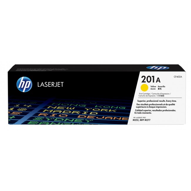 HP 201A Yellow Original LaserJet Toner Cartridge HP 201A Yellow Original LaserJet Toner Cartridge