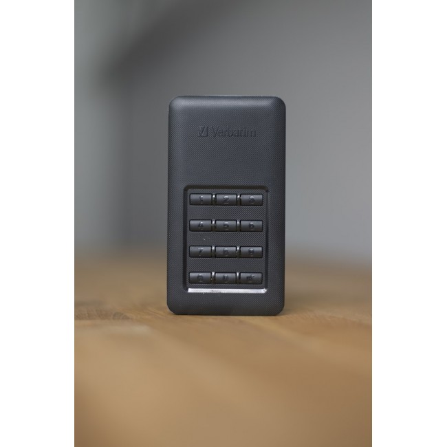 Verbatim Store 'n' Go Portable SSD with Keypad Access 256GB