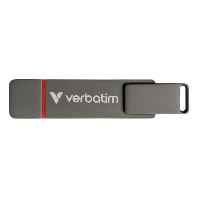 Verbatim Dual QuickStick USB flash drive 512 GB USB Type-A / USB Type-C 3.2 Gen 1 (3.1 Gen 1) Grey